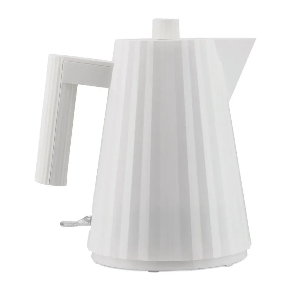 Clearance Alessi Plissé water kettle 1 l, White