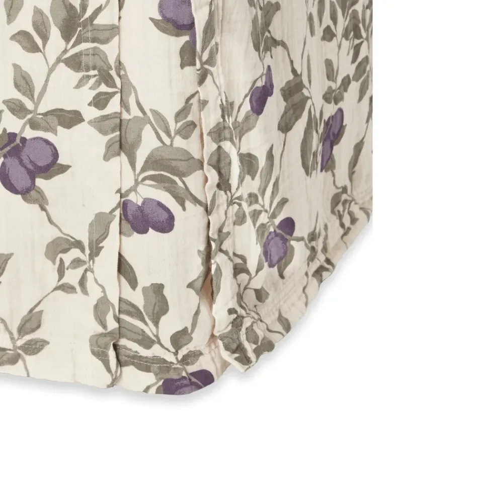Sale Garbo&Friends Plum Muslin bed skirt, 90x200x53 cm Beige