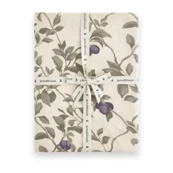 Bed Sheets^Garbo&Friends Plum Muslin fitted sheet, 70x140x20 cm Beige