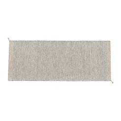 Clearance Muuto Ply rug 80x200 cm, Black-white BlackWhite