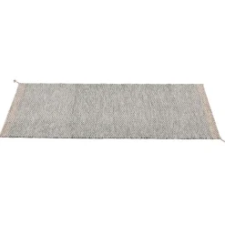 Outlet Muuto Ply wool rug 80x200 cm, Black- White