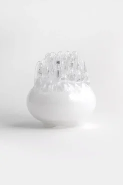 Sculptures & Porcelain Figurines^Kosta Boda Polar candle holder 200 mm, White