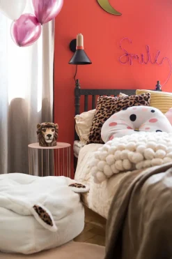 Cushions^Byon Pom Pom cushion 45x45 cm, Off White