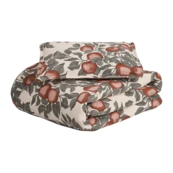 Online Garbo&Friends Pomme Muslin bed set baby, 70x100 cm/40x45 cm Red