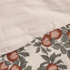 Online Garbo&Friends Pomme Muslin bed set baby, 70x100 cm/40x45 cm Red