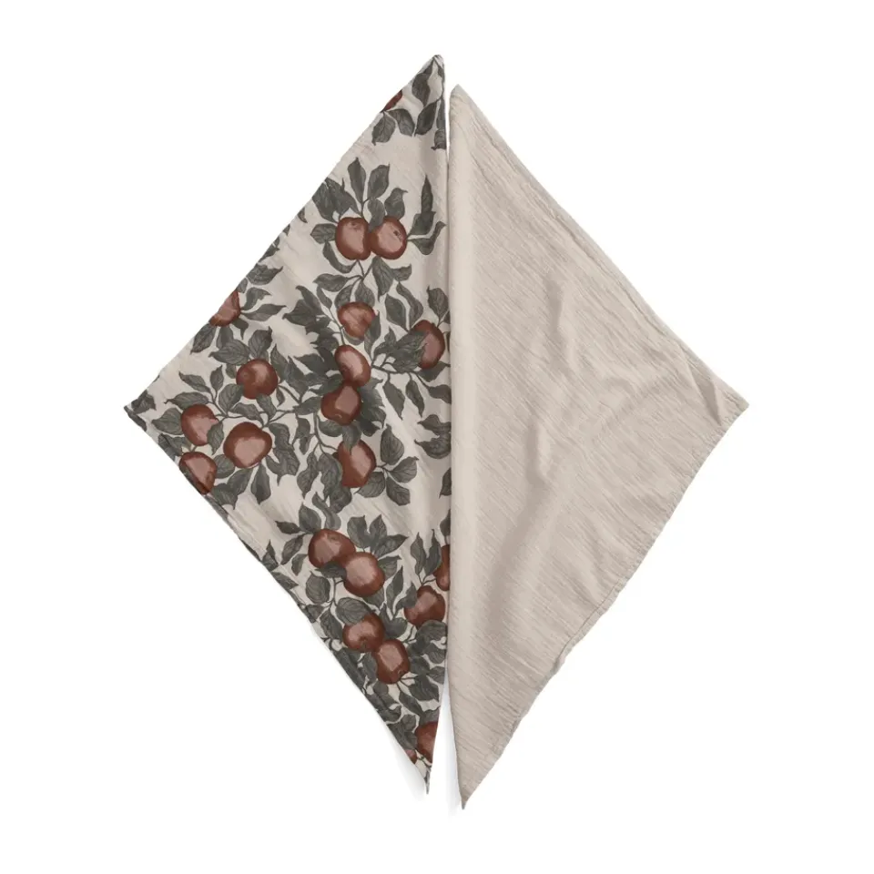 Baby Blankets|Cotton Blankets & Throws^Garbo&Friends Pomme Muslin small blanket 2 pieces, 60x60 cm Beige