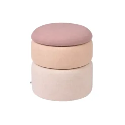 Sale Broste Copenhagen Pond pouffe 42 cm, Rose shades Pink