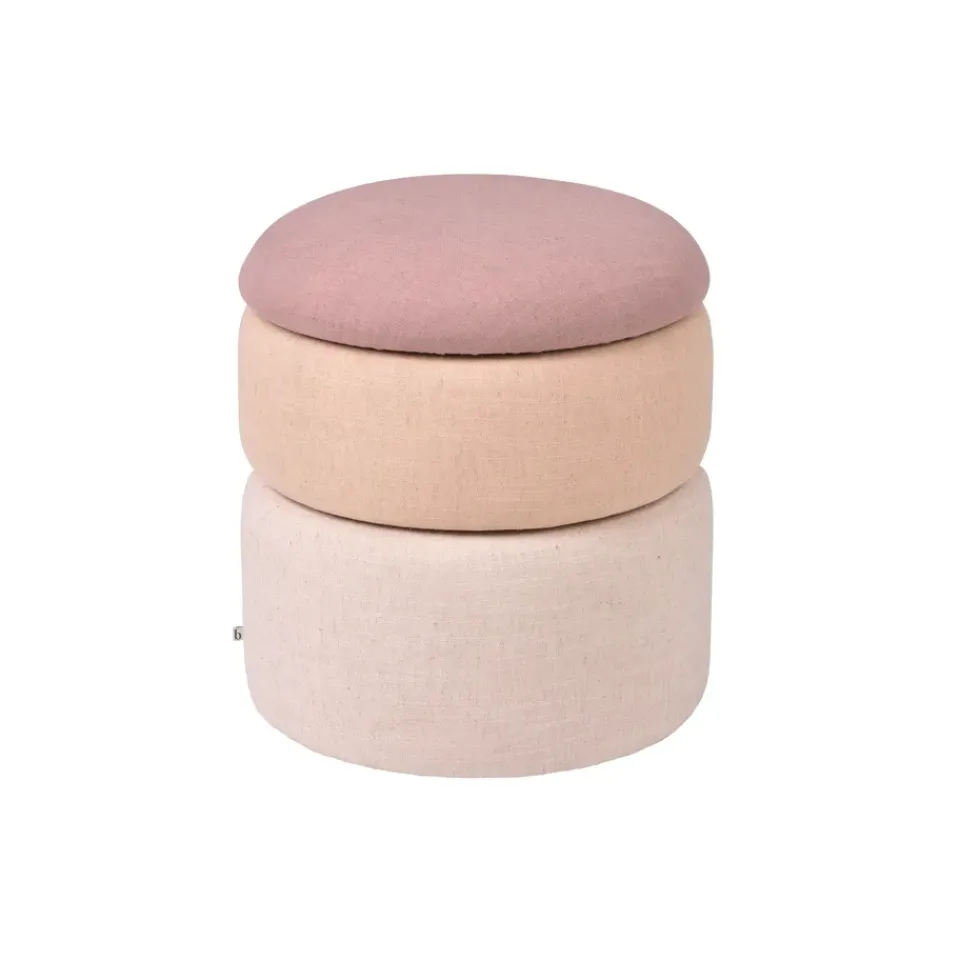 Sale Broste Copenhagen Pond pouffe 42 cm, Rose shades Pink
