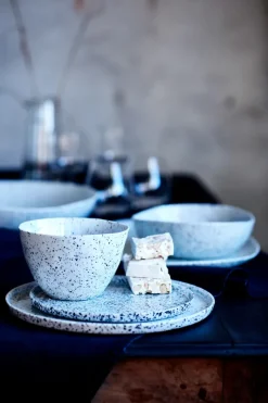 Deep Plates^Olsson & Jensen Poppi soup and pasta bowl, white-black BlackWhite