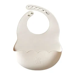 Bibs^Jack o Juno Poppy bib, Cream Beige
