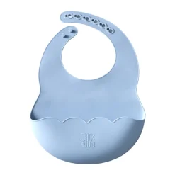Bibs^Jack o Juno Poppy bib, Pale Blue