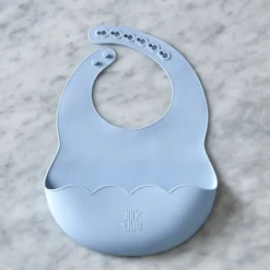 Bibs^Jack o Juno Poppy bib, Pale Blue