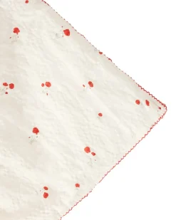 Online Garbo&Friends Poppy Seersucker padded blanket, 100x140 cm Red