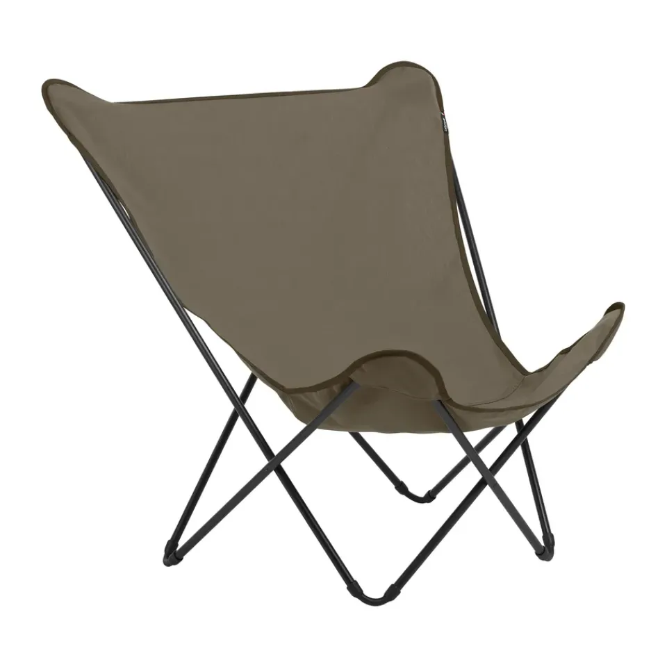 Clearance Lafuma Popup XL Seville sun lounger, Grés/ Grey