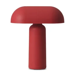 Portable Lighting^Normann Copenhagen Porta table lamp, Bright Red