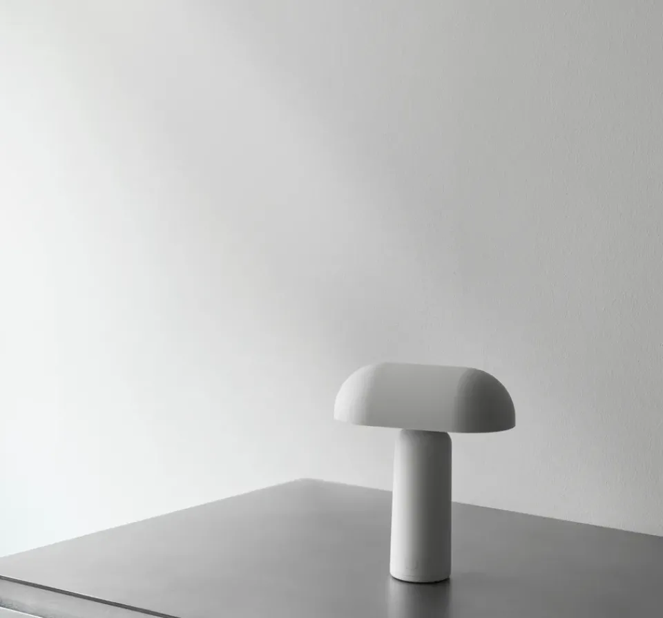 Portable Lighting|Desk & Table Lamps^Normann Copenhagen Porta table lamp, Grey
