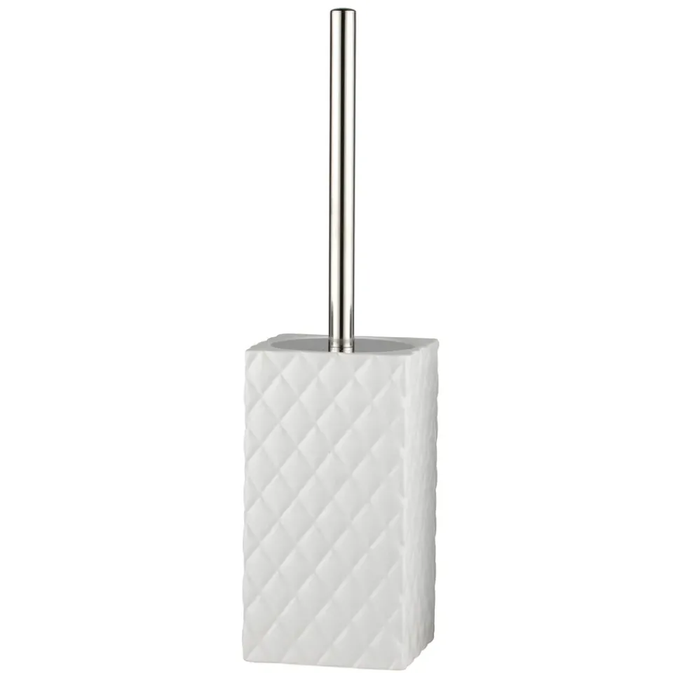 Toilet Brushes^Lene Bjerre Portia toilet brush, Vit-silver White