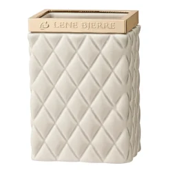 Outlet Lene Bjerre Portia toothbrush mug, camel-gold Beige