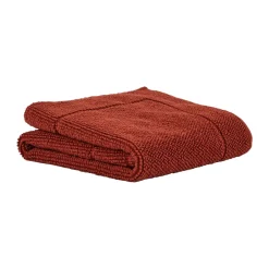 Clearance Mille Notti Portofino bathroom rug , Rust, 60x90 cm Orange