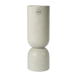 DBKD Post vase 23 cm, mole dot Beige