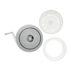 Outlet Nordwik Potato peeler with crank & 2-in-1 salad spinner, White