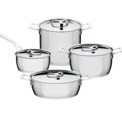 Sale Alessi Pots&Pans sauce pan, 4 pieces Silver-coloured