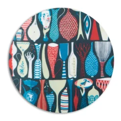 Hot Opto Design Pottery trivet, Ø 21 cm Multi