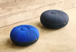 Sitting Poufs^Fritz Hansen Pouf sit pouf large, Indigo Purple