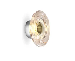 Reading Lamps|Wall Lights^Tom Dixon Press Surface wall lamp mini LED 21,5 cm, Clear Transparent