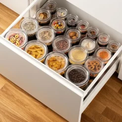 Hot Bodum Presso storage jar with lid 12 parts, Clear Transparent