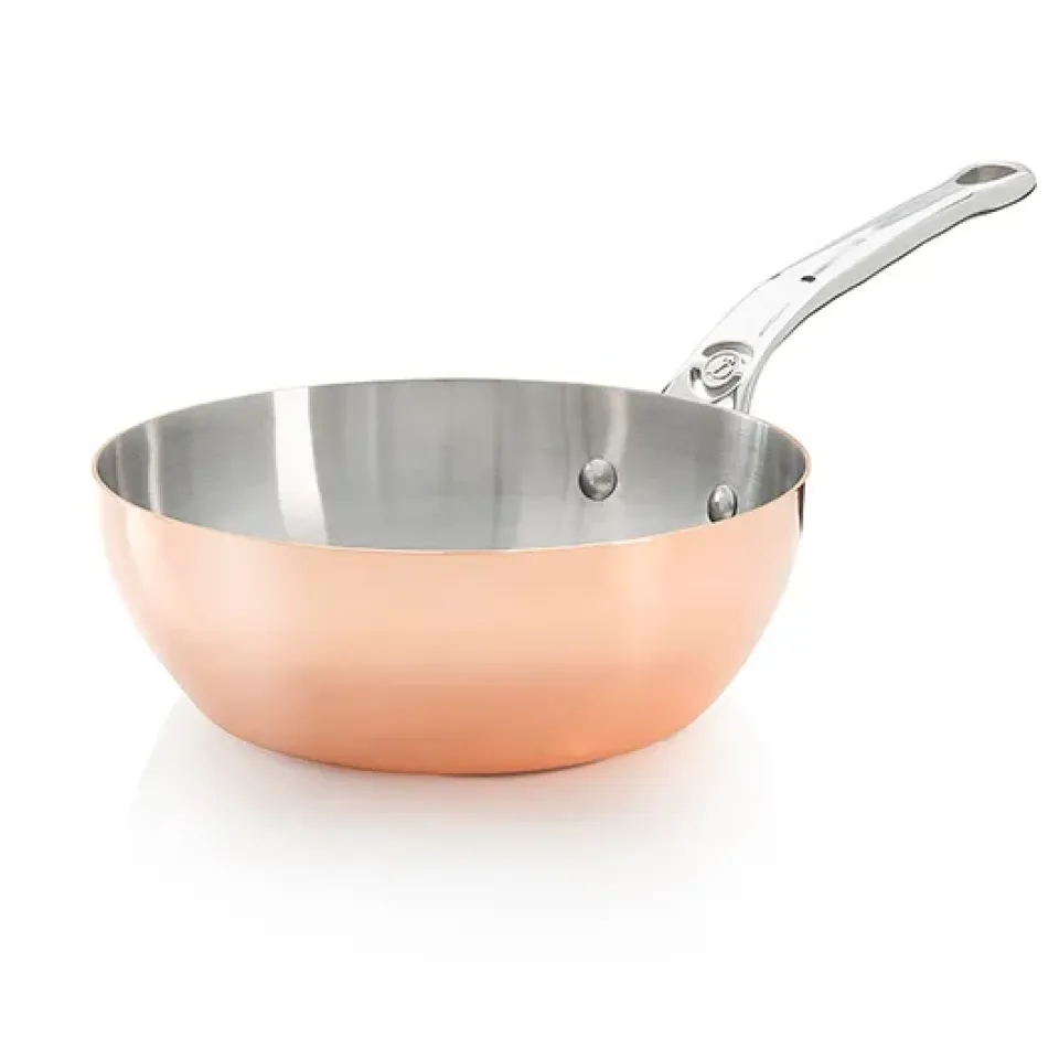 Saucier & Sauté Pans^De Buyer Prima Matera Conical sauce pan, 24 cm Gold-colouredSilver-coloured