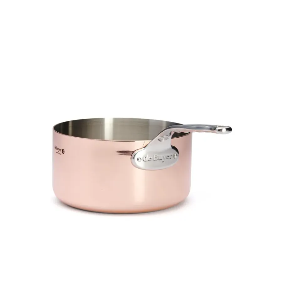 Saucepans^De Buyer Prima Matera saucepan induction, 24 cm Gold-colouredSilver-coloured