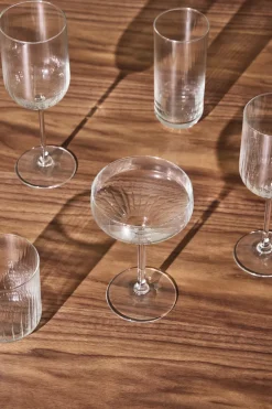 Sale Scandi Living Pristine champagne coupe glass 29 cl 4-pack, Clear Transparent