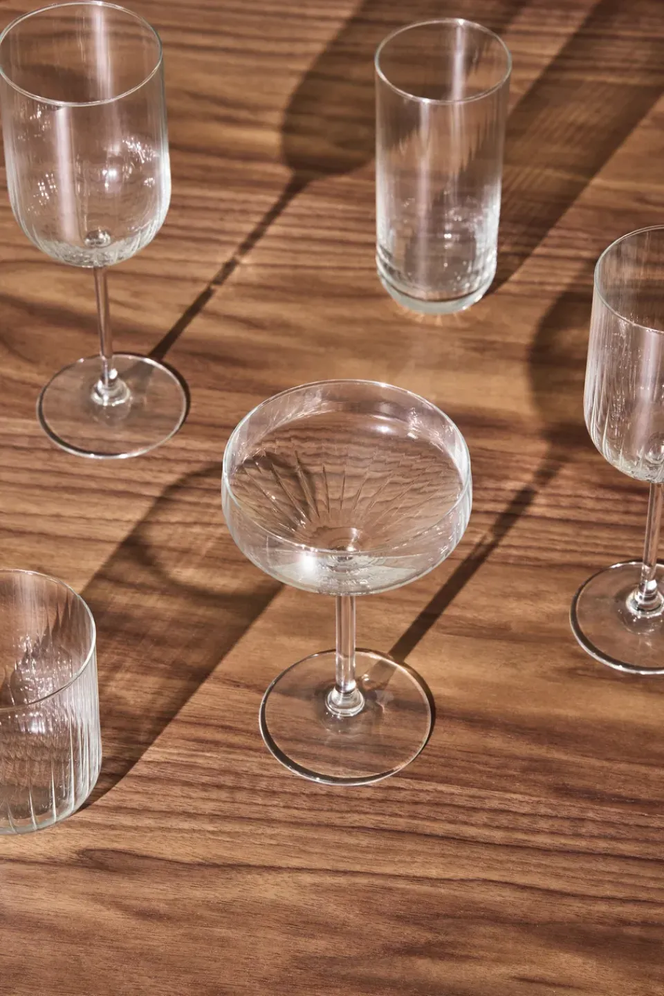 Sale Scandi Living Pristine champagne coupe glass 29 cl 4-pack, Clear Transparent