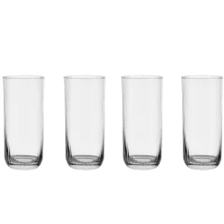 Outlet Scandi Living Pristine highball glass 40 cl 4-pack, Clear Transparent
