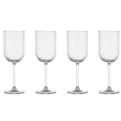 Clearance Scandi Living Pristine red wine glass 41 cl 4-pack, Clear Transparent