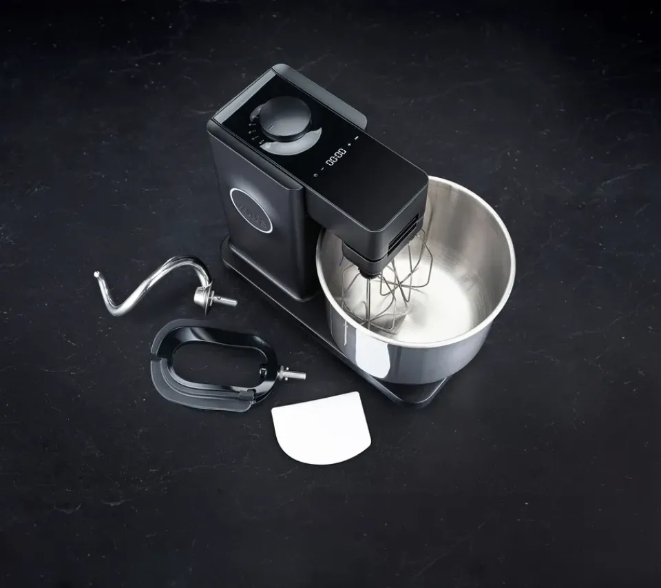 Stand Mixers^Wilfa Probaker timer KM2BS-T70 kitchen machine 7 parts, Black