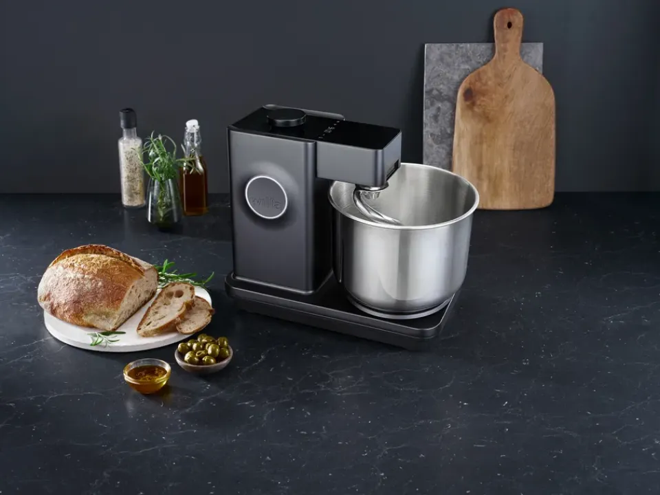 Stand Mixers^Wilfa Probaker timer KM2BS-T70 kitchen machine 7 parts, Black
