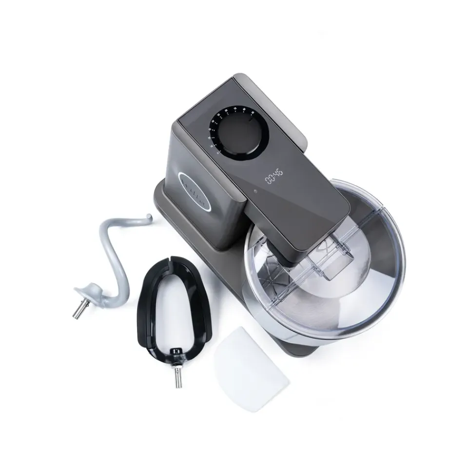 Outlet Wilfa Probaker timer KM2GY-T70 kitchen machine 7 parts, Titanium Grey