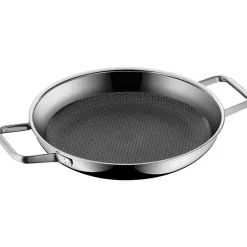 Frying Pans & Skillets^WMF Profi Resist pan 28 cm, Stainless steel BlackSilver-coloured