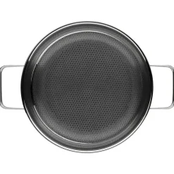 Frying Pans & Skillets^WMF Profi Resist pan 28 cm, Stainless steel BlackSilver-coloured