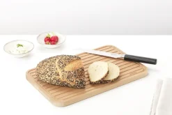 Brabantia Profile bread knife 35 cm, Black-stainless steel BlackSilver-coloured