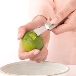 Graters^Brabantia Profile citrus peeler, stainless steel Silver-coloured