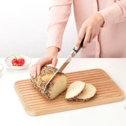 Chopping Boards^Brabantia Profile cutting board for bread, Beech wood Brown