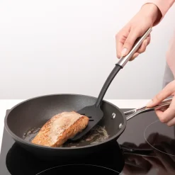 Fish Slices & Spatulas^Brabantia Profile frying spatula large non-stick, stainless steel Black