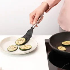 Fish Slices & Spatulas^Brabantia Profile frying spatula small non-stick, stainless steel Black