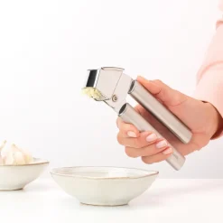 Clearance Brabantia Profile garlic press, stainless steel Silver-coloured
