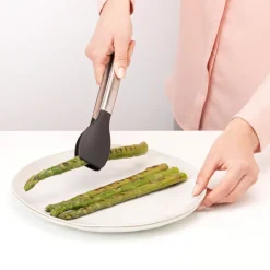 New Brabantia Profile kitchen tongs non-stick, stainless steel Silver-coloured