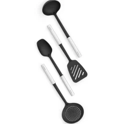 Outlet Brabantia Profile kitchen tool set non-stick, stainless steel Black