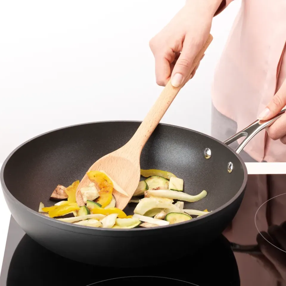 Discount Brabantia Profile kitchen tools beech wood, 3 pieces Brown